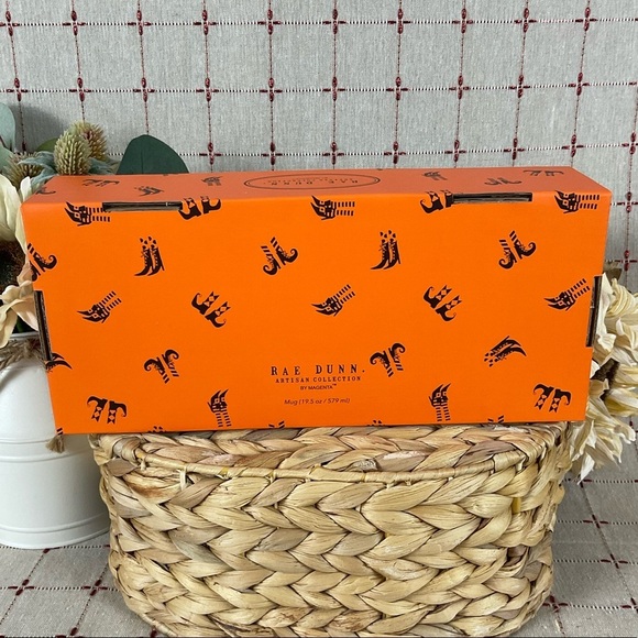 Rae Dunn Artisan Collection by Magenta Halloween Mug Gift Set Devil & Witch New - Picture 10 of 10